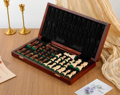 Premium 39*39*2.7cm Chess Set Wooden Timber Folding Oak Board Rosewood Premium 39*39*2.7cm Chess Set Wooden Timber Folding Oak Board Rosewood