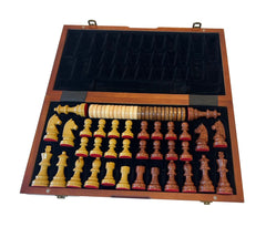 Deluxe 39*39cm Chess & Checkers Set 2 in 1 Rosewood Wooden Timber Folding Board Deluxe 39*39cm Chess & Checkers Set 2 in 1 Rosewood Wooden Timber Folding Board