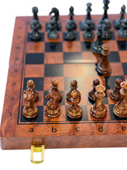 40cm Piano Finish Chess Set Foldable Board Magnetic Gift 40cm Piano Finish Chess Set Foldable Board Magnetic Gift