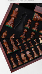 Premium 39*39*2.7cm Chess Set Wooden Timber Folding Oak Board Rosewood Premium 39*39*2.7cm Chess Set Wooden Timber Folding Oak Board Rosewood