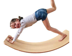 Balance Board Large with Colourful Felt Kids Children Balance Board Large with Colourful Felt Kids Children - auloves