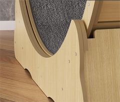 Cat Exercise Wheel Toy Furniture Running Treadmill Exerciser Scratcher Board Cat Exercise Wheel Toy Furniture Running Treadmill Exerciser Scratcher Board - auloves