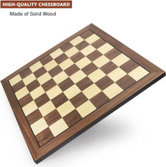Deluxe 54*54cm Super Large Chess Set Walnut Wooden Timber Unfolding Chessboard Gloss Pieces Deluxe 54*54cm Super Large Chess Set Walnut Wooden Timber Unfolding Chessboard Gloss Pieces - auloves