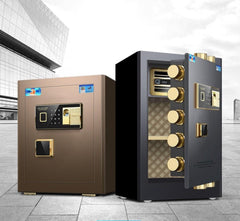 Safes 10mm Door Thick 73kg Fingerprint Digital Security Box - Electronic Safety Lock Box Safes 10mm Door Thick 35L Fingerprint Digital Security Box - Electronic Safety Lock Box - auloves