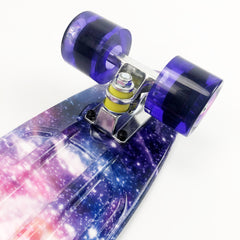 22'' 56cm Dreamy Galaxy New Beginners Cruiser Skateboard Complete Sets 22'' 56cm Dreamy Galaxy New Beginners Cruiser Skateboard Complete Sets - auloves