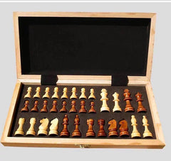 40*40*5cm Magnetic Large Wooden Timber Oak Chess Set 40*40*5cm Magnetic Large Wooden Timber Oak Chess Set - auloves