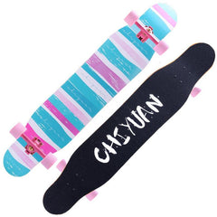 46'' 118cm Sealed Dancing Board Longboard Skateboard Dancing Board Longboard Skateboard Light Up Wheels