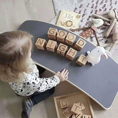 Balance Board Large with Colourful Felt Kids Children Balance Board Large with Colourful Felt Kids Children - auloves
