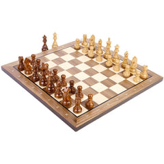 Deluxe 38*38*1.2cm Large Chess Set Walnut Wooden Timber Oak Unfolding Chessboard Deluxe 38*38*1.2cm Large Chess Set Walnut Wooden Timber Oak Unfolding Chessboard - auloves