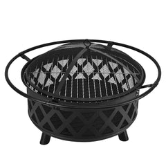 Portable Camping Stove Fire Fit Wood Burning Heating Black Outdoor BBQ Portable Camping Stove Fire Fit Wood Burning Heating Black Outdoor BBQ - auloves