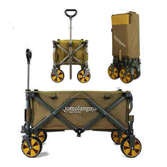 Qomolangma Superior Foldable Camp Wagon Collapsible khaki Qomolangma Superior Foldable Camp Wagon Collapsible khaki - auloves