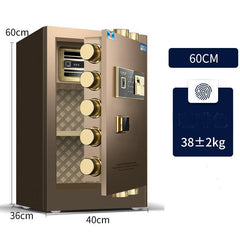 Safes 10mm Door Thick 35L Fingerprint Digital Security Box - Electronic Safety Lock Box Safes 10mm Door Thick 35L Fingerprint Digital Security Box - Electronic Safety Lock Box - auloves