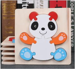 Super Thick Wooden 3D Colorful Jigsaw Puzzle Educational Toy For Kid Animals 2Y+ Super Thick Wooden 3D Colorful Jigsaw Puzzle Educational Toy For Kid Animals 2Y+ - auloves