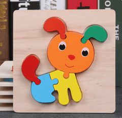 Super Thick Wooden 3D Colorful Jigsaw Puzzle Educational Toy For Kid Animals 2Y+ Super Thick Wooden 3D Colorful Jigsaw Puzzle Educational Toy For Kid Animals 2Y+ - auloves