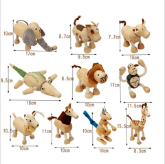 Wooden Animal Toy Family Indoor Game 12pcs Set Wooden Animal Toy Family Indoor Game 14pcs Set - auloves