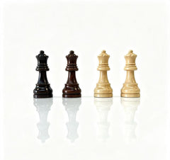 Deluxe Sapele 40*40cm Magnetic Chess Set Wooden Timber Drawer Design