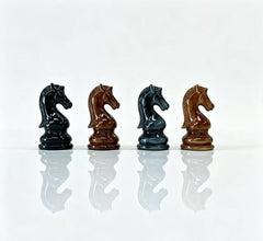 40cm Piano Finish Chess Set Foldable Board Magnetic Gift