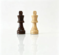 Deluxe Sapele 40*40cm Magnetic Chess Set Wooden Timber Drawer Design