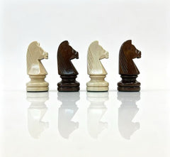 Deluxe 52cm Large Chess Set Sapele Wooden Timber Oak Folding Chessboard