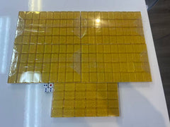 168 Tile Singapore Malaysia Mahjong Set Gold Large Tiles with Jokers