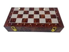 Ancient Egyptian Pharaoh Chess Set Foldable Collector Style Board 39cm