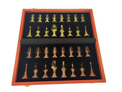 Ancient Egyptian Pharaoh Chess Set Foldable Collector Style Board 39cm