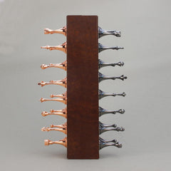 30*30*3.3cm Magnetic Metal Chess Set Folding Leather Board - auloves