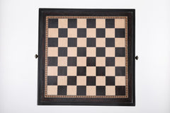 Ebony 32.5*32.5*5cm Magnetic Chess Set Wooden Timber Drawer Design