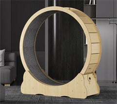 Cat Exercise Wheel Toy Furniture Running Treadmill Exerciser Scratcher Board - auloves
