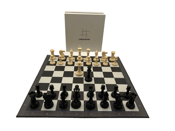Chess Set 44x44cm Exquisite Foldable Cardboard Chessboard - auloves