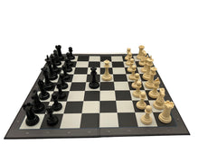 Chess Set 44x44cm Exquisite Foldable Cardboard Chessboard - auloves
