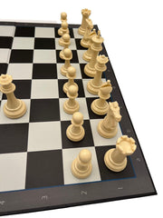 Chess Set 44x44cm Exquisite Foldable Cardboard Chessboard - auloves
