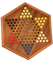 Classic Chinese Checkers Chess Set With Drawers Board Game - auloves
