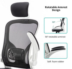Ergonomic Mesh Office Chair: Comfortable, Adjustable, and Modern - auloves