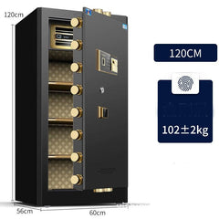 Safes 10mm Door Thick 102kg Fingerprint Digital Security Box - Electronic Safety Lock Box - auloves