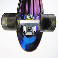 22'' 56cm Blue New Beginners Cruiser Skateboard Complete Sets - auloves