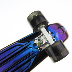 22'' 56cm Blue New Beginners Cruiser Skateboard Complete Sets - auloves