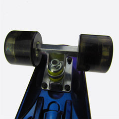 22'' 56cm Blue New Beginners Cruiser Skateboard Complete Sets - auloves