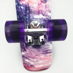22'' 56cm Dreamy Galaxy New Beginners Cruiser Skateboard Complete Sets - auloves