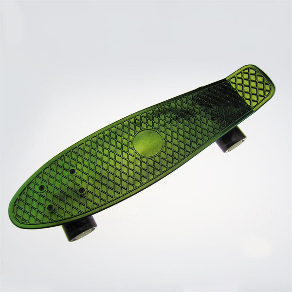 22'' 56cm Green New Beginners Cruiser Skateboard Complete Sets - auloves