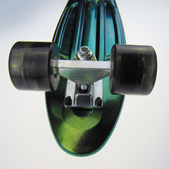22'' 56cm Green New Beginners Cruiser Skateboard Complete Sets - auloves