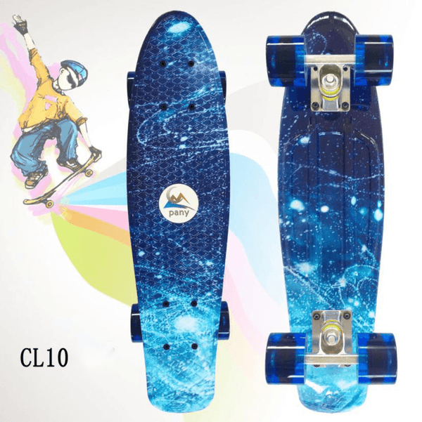 22'' 56cm New Beginners Penny Board Cruiser Skateboard Complete Sets - auloves