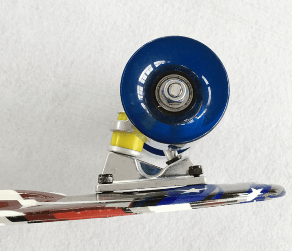 22'' 56cm the Stars and the Stripes New Beginners Cruiser Skateboard Complete Sets Light Up Wheels - auloves