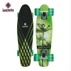 22'' 57cm Four Seasons New Beginners Penny Board Cruiser Skateboard Complete Sets Light Up Wheels - auloves