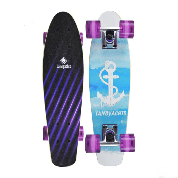 22'' 57cm Winter New Beginners Maple Cruiser Skateboard Complete Sets Light Up Wheels - auloves