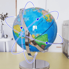 25cm 720 Dregee Rotating Globes Earth - auloves