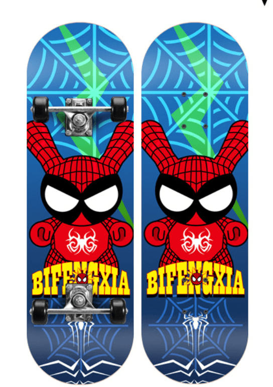 28'' 70CM Spider Superman NEW Sealed Kids Skateboard Light Up Wheels - auloves