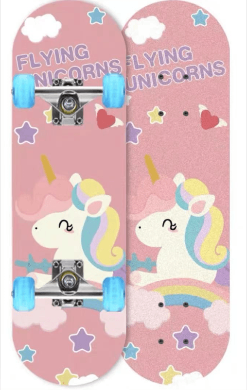 28'' 70CM Tiny Unicorn NEW Sealed Kids Skateboard Light Up Wheels - auloves