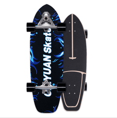 29.5'' 75cm Sealed Land Surf Skate Surfskate Skateboard Complete Pumping Carving AU STOCK - auloves