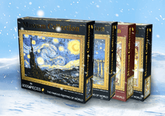 3000PCS Puzzle/Jigsaw Starry Night Over the Rhone Cardboard - auloves